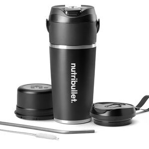 Nutribullet Black Travel Mug Set